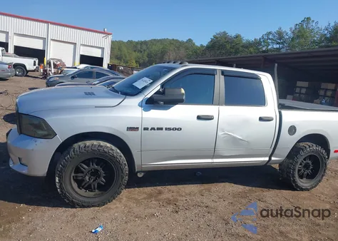 2012 Ram 1500 St из США, поврежденный, VIN 1C6RD6KT9CS138738